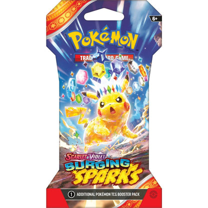 Surging Sparks - 6 Pack Sleeved Booster Packs