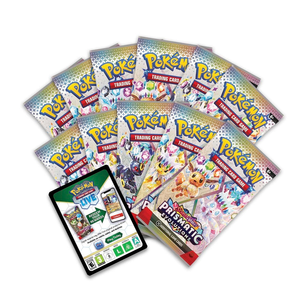 Amazon.com: Scarlet & Violet—Prismatic Evolutions Elite