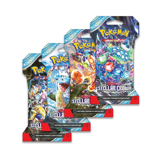 Stellar Crown 6 Pack Sleeved Boosters