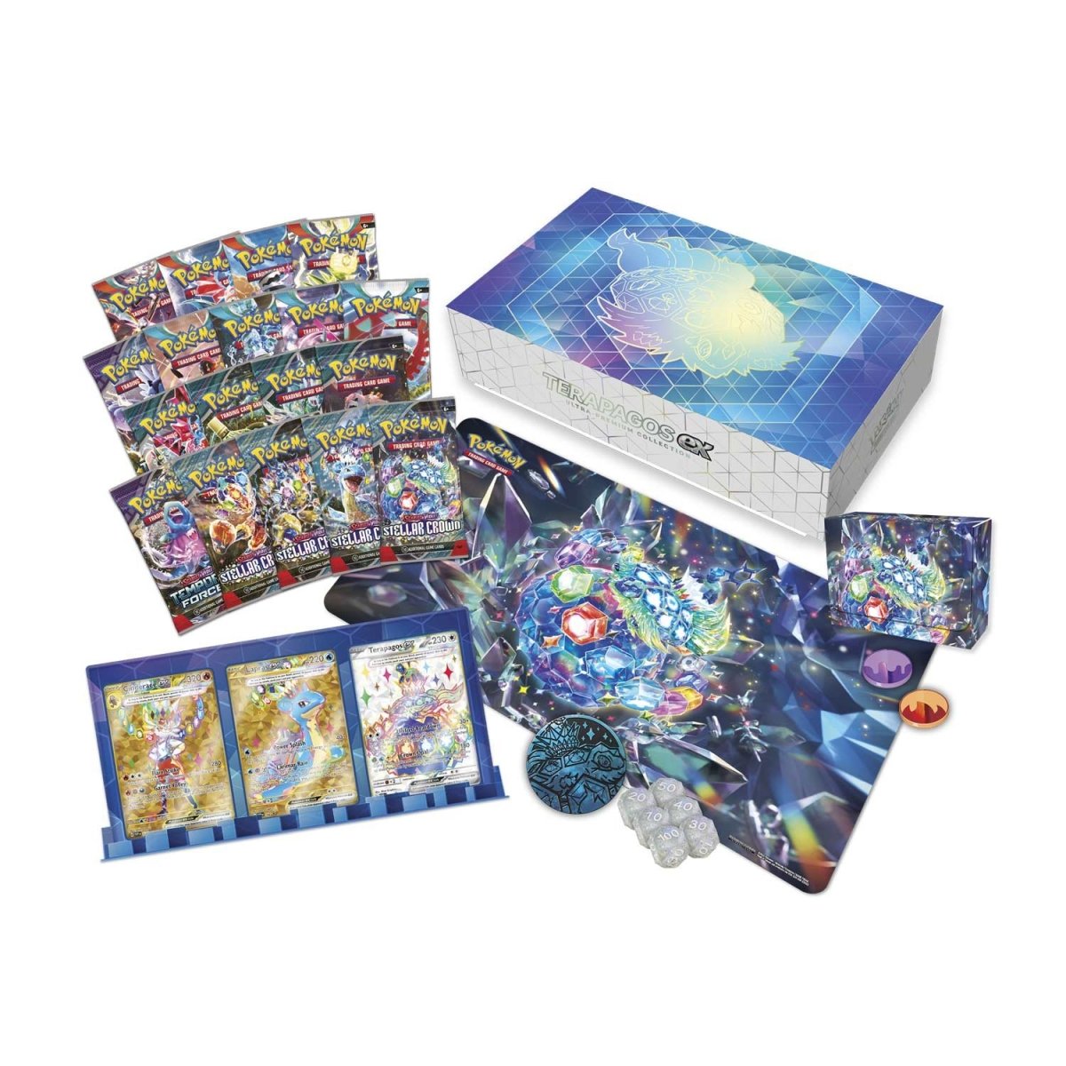 Pokemon TCG:  Terapagos ex Ultra-Premium Collection