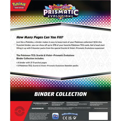 Prismatic Evolutions Binder Collection - Pre-order - Pokémon TCG