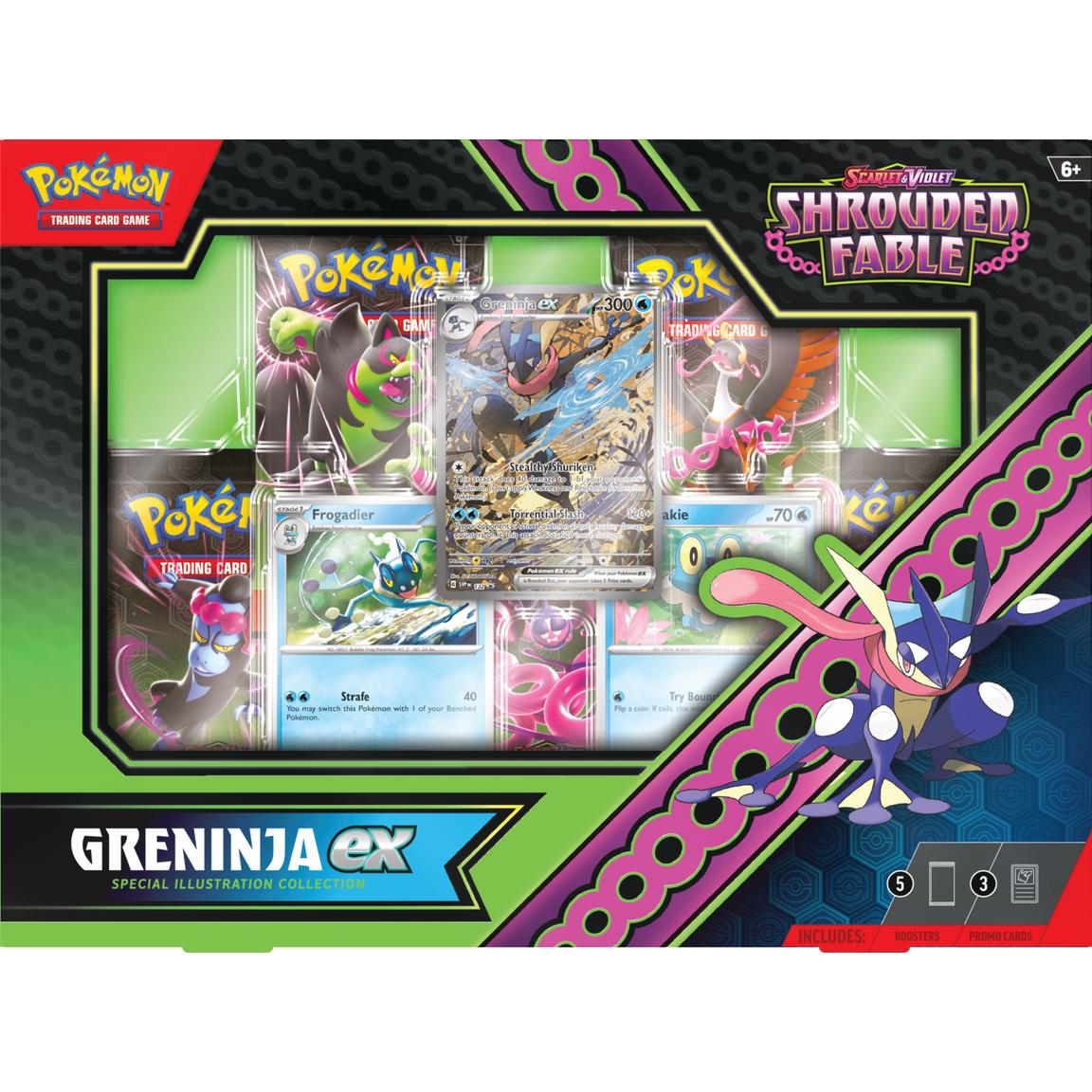 Shrouded Fable Kingdra ex or Greninja ex Special Illustration Collection - 8.2 RELEASE