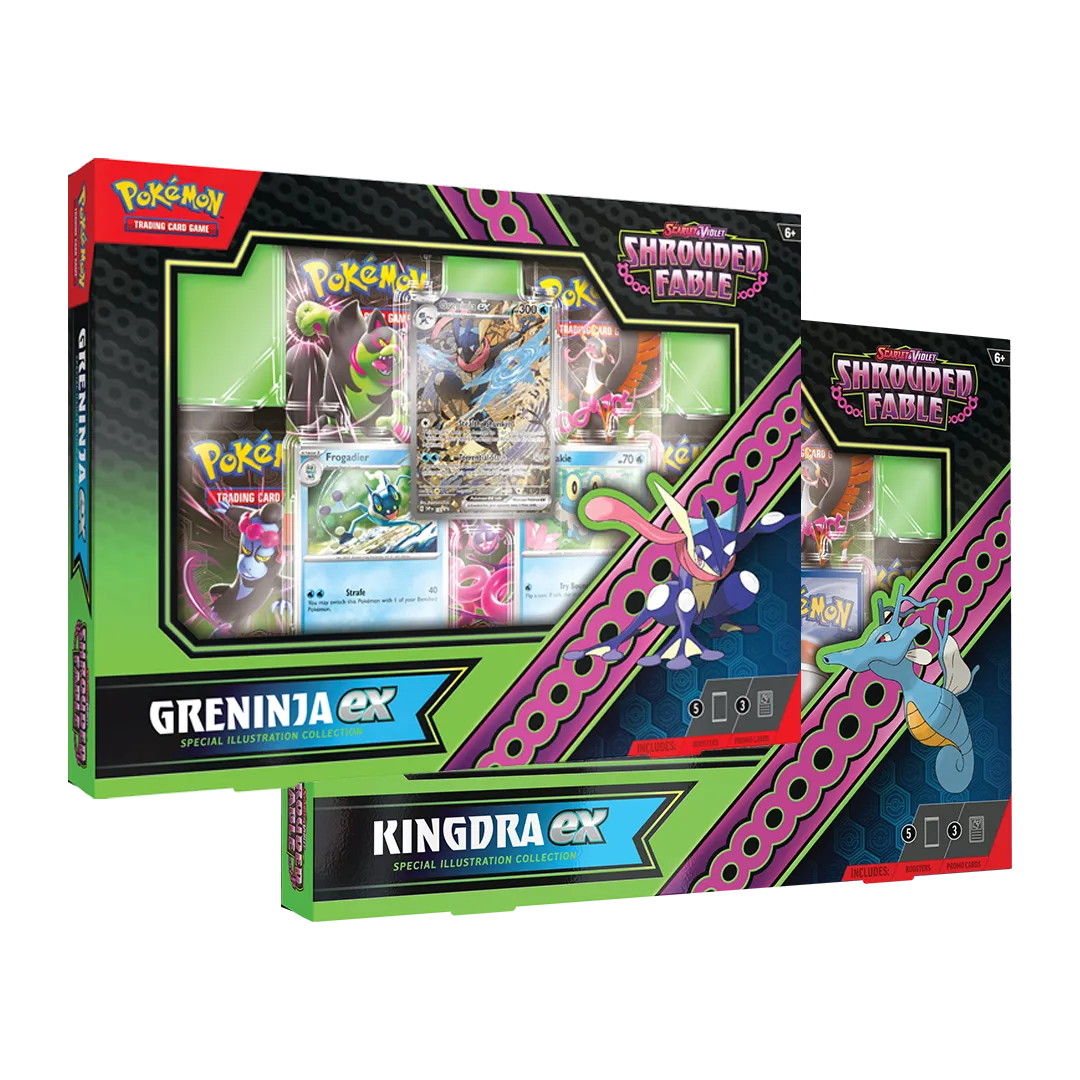 Shrouded Fable Kingdra ex or Greninja ex Special Illustration Collection - 8.2 RELEASE