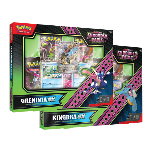 Shrouded Fable Kingdra ex or Greninja ex Special Illustration Collection - 8.2 RELEASE