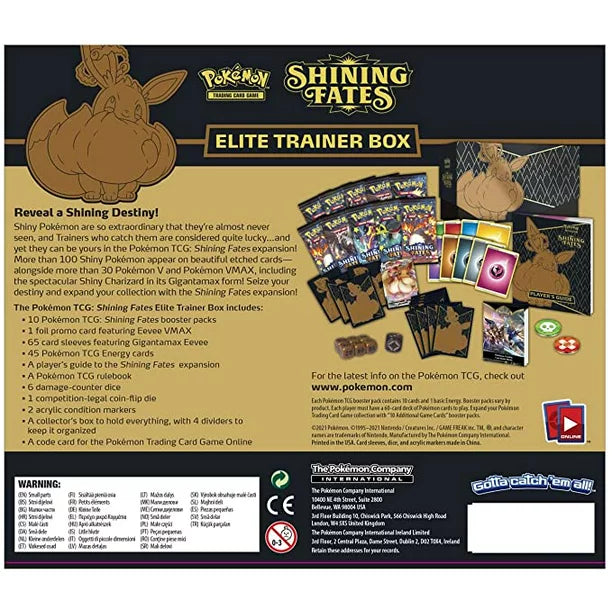 Shinning Fates Elite Trainer Box