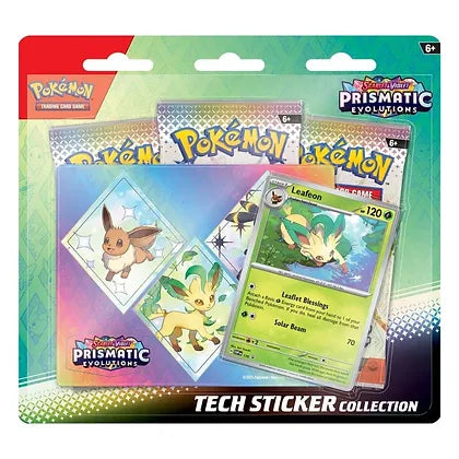 Prismatic Evolutions Tech Sticker Collection - Pre-order - Pokémon TCG