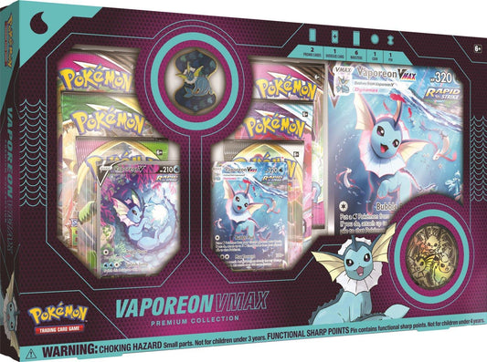 Pokémon TCG: Vaporeon VMAX Premium Collection