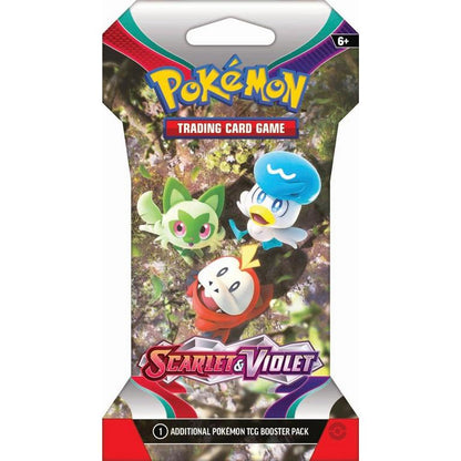 Scarlet & Violet Sleeved Booster Packs & 144 Pack Case