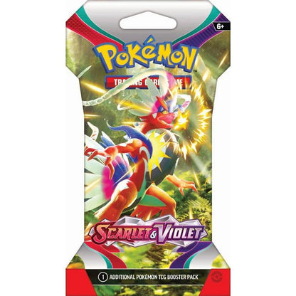 Scarlet & Violet Sleeved Booster Packs & 144 Pack Case