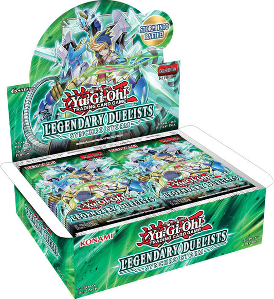 Legendary Duelists: Synchro Storm Booster Box [1st Edition] - Yu-Gi-Oh!