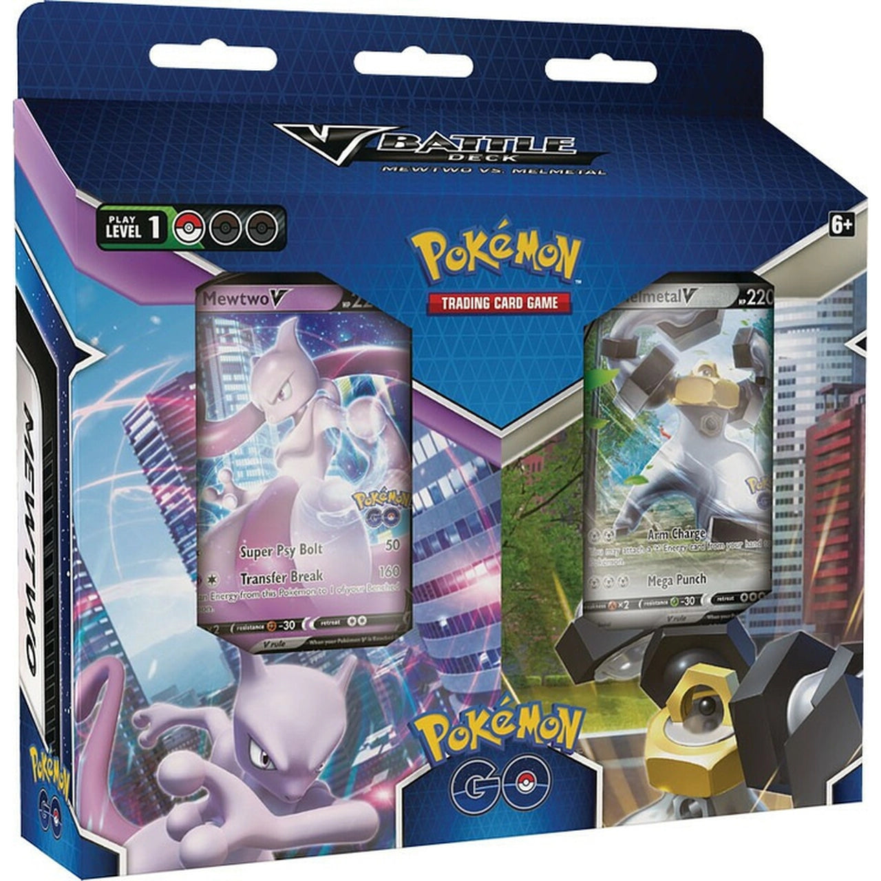 Pokémon GO: Mewtwo V VS Melmetal V Battle Deck Bundle