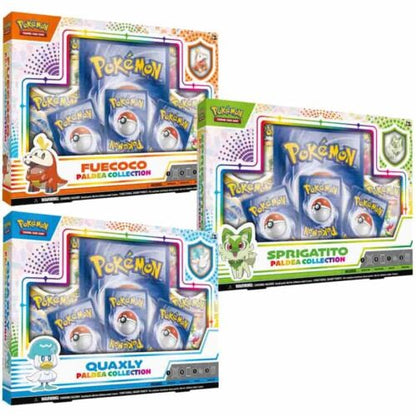 Pokémon TCG: Paldea Collection (Quaxly, Sprigatito, Fuecoco)